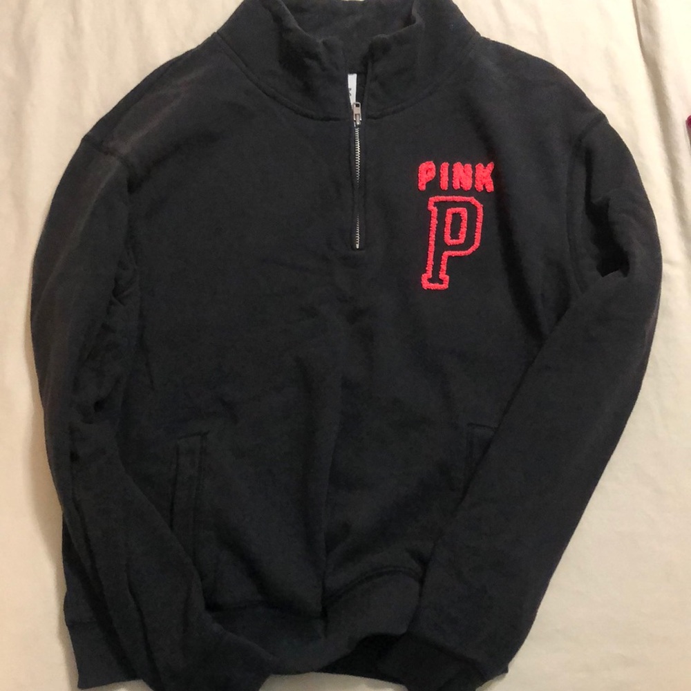 Victoria’s Secret pink zip sweater